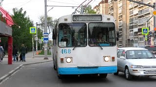 Троллейбус Екатеринбурга Зиу-682В [В00] Борт. №468 Маршрут №30 На Остановке 