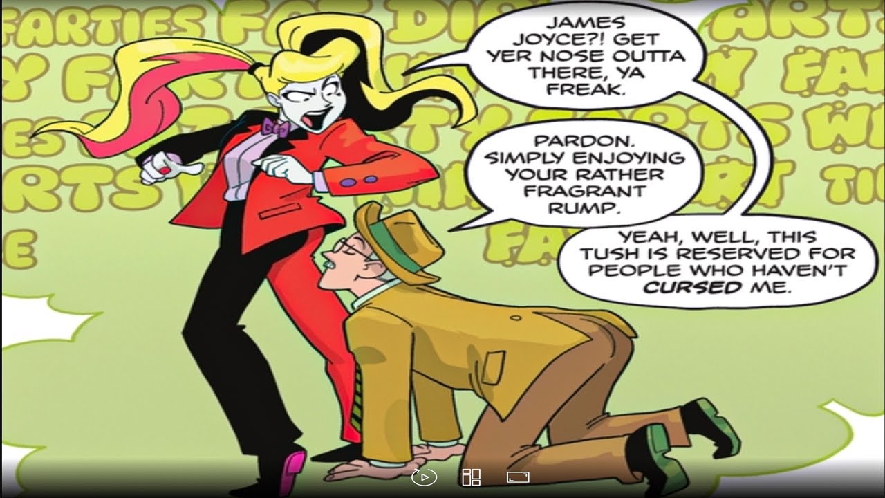 Harley Quinn fart comic