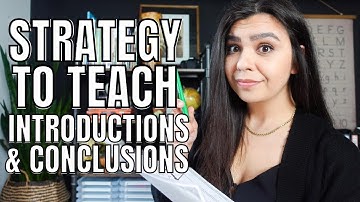 How to Teach Writing an Introduction and Conclusion | The Lettered Classroom