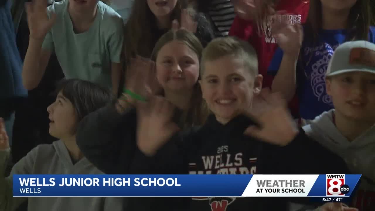 Wells Jr. High Weather At Your School: Wells Junior High School - YouTube