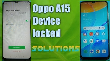 Oppo A15 Device locked Ko Unlock Kaise kare Oppo A15 Device locked Solutions Just U Mobile Solutions