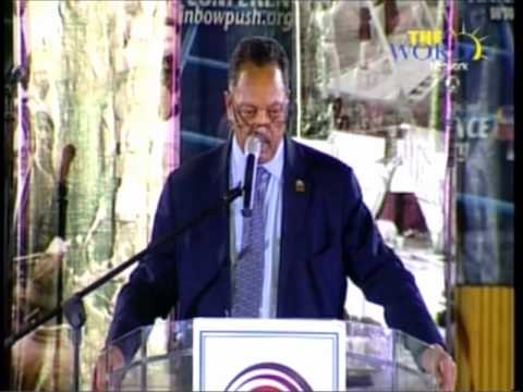 Jesse Jackson reacting to Gov. Jan Brewer scolding obama