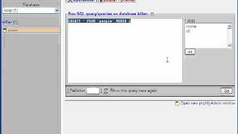 PHP & MySQL - Update Statement/Command