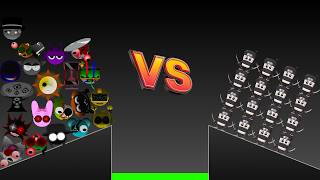Sprunki Bi-Shifted Phase 3 but pyramixed Vs Capucino Assasino | Marble Race — Who Will Win?