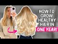 How I Grew Long Healthy Hair After Chopping It Off! How To Grow Long Hair - Hair Growth Tips