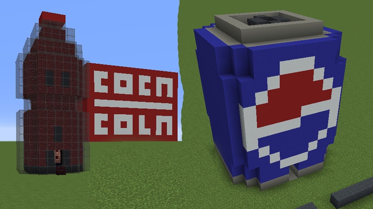 Coca cola minecraft - PageBD.Com