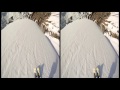 VRin - Virtual Reality Skiing #2 - 3D - SBS - google cardboard