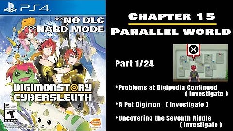 Digimon Story Cyber Sleuth (PS4 PRO) **No DLC** | **Hard Mode** Chapter 15 - Part 1/24