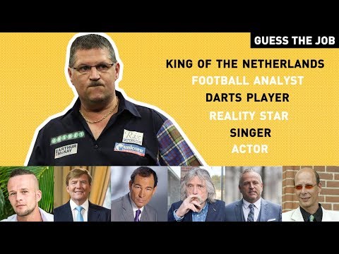 Johan Derksen koning van Nederland!? | GUESS THE JOB.. ANDERSON