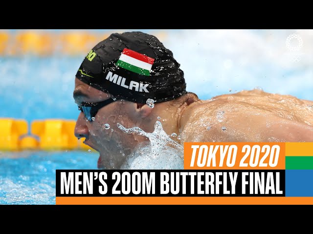 Swimming: Men's 200m Butterfly Final | Tokyo 2020 Replays class=