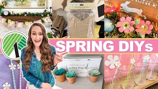 🌸Spring Dollar Tree DIYs using NEW Dollar Tree finds!