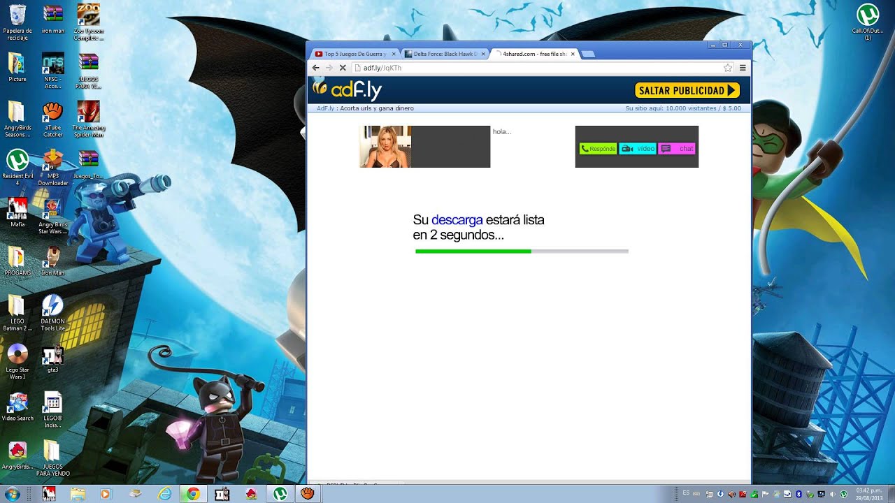 Como descargar la caida del alcon negro  FunnyDog.TV