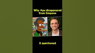 Why The Apu Disappeared from the Simpson #Simpson #apu #race