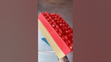 Look at Those Layers! 🍎 #soapcutting #soapmaking #soapmaker #handmadesoap #soaps #soap #cpsoap