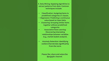 What is Data Mining? #datamining