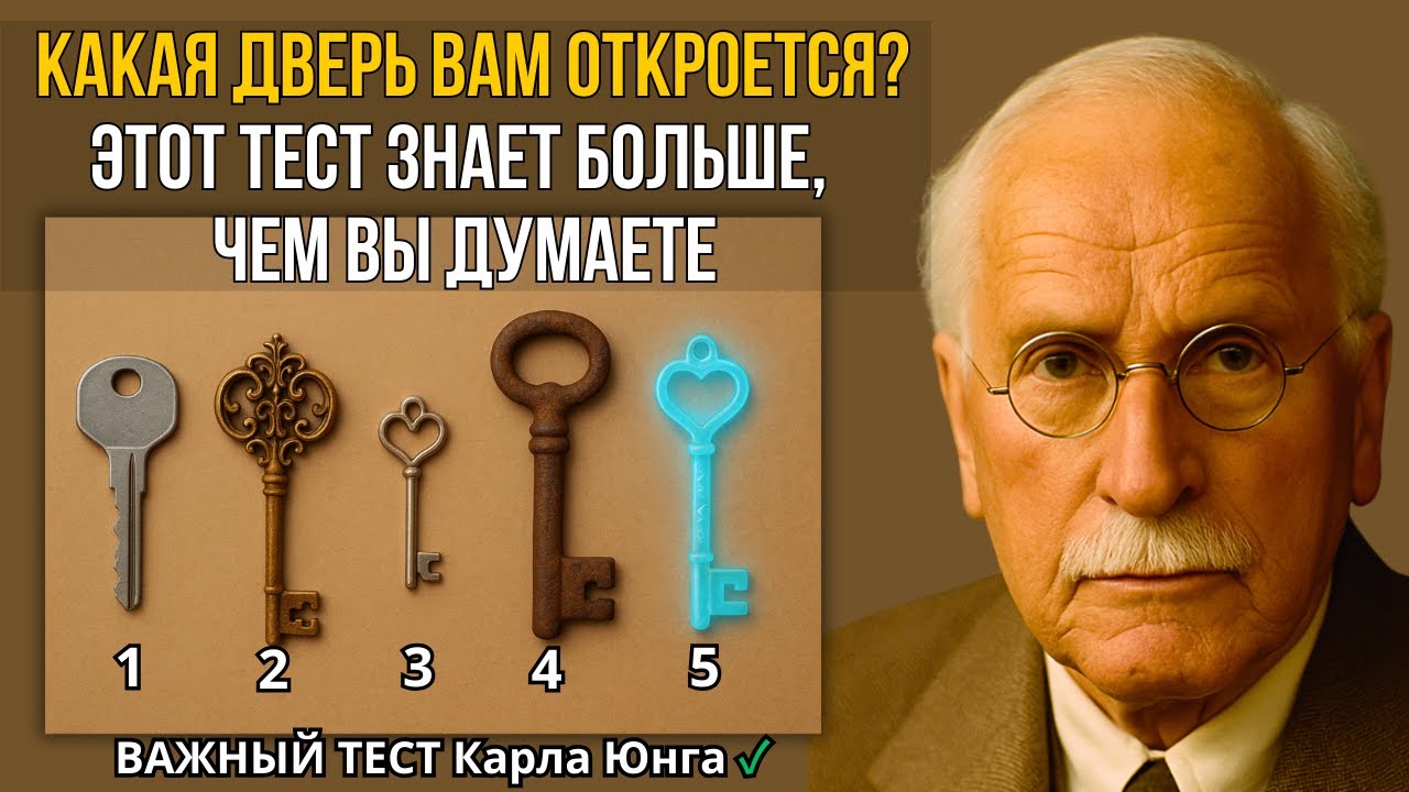 🔑 Какая ДВЕРЬ вам откроется? Этот тест Юнга знает больше, чем вы думаете.