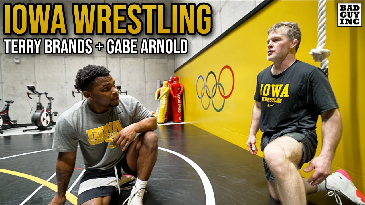 Iowa Wrestling | Terry Brands Technique Session (extended version)