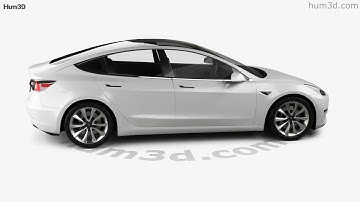 Tesla Model 3 2021 3D model by 3DModels.org