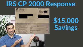 IRS CP 2000 Notice  Response Example  Stocks