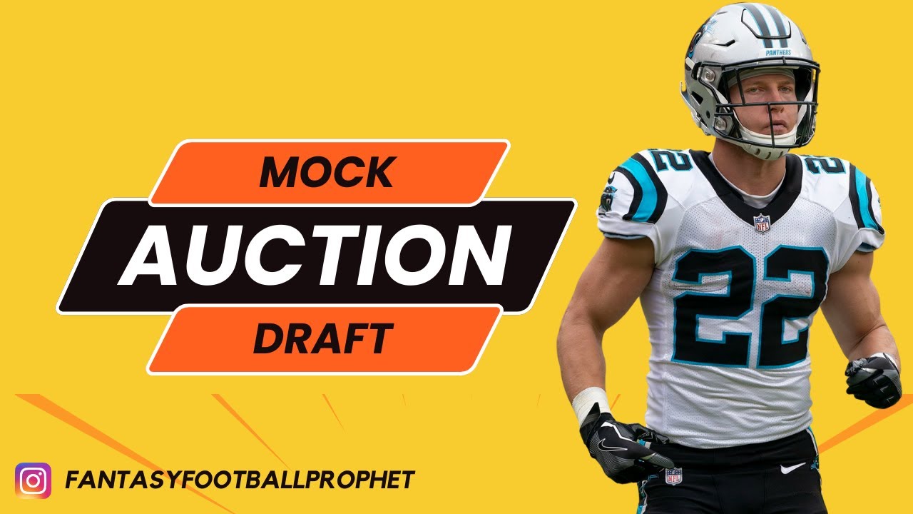 Fantasy Football Auction Mock Draft [Studs & Duds, Zero RB Draft Strategies,  Salary Cap Draft] - YouTube