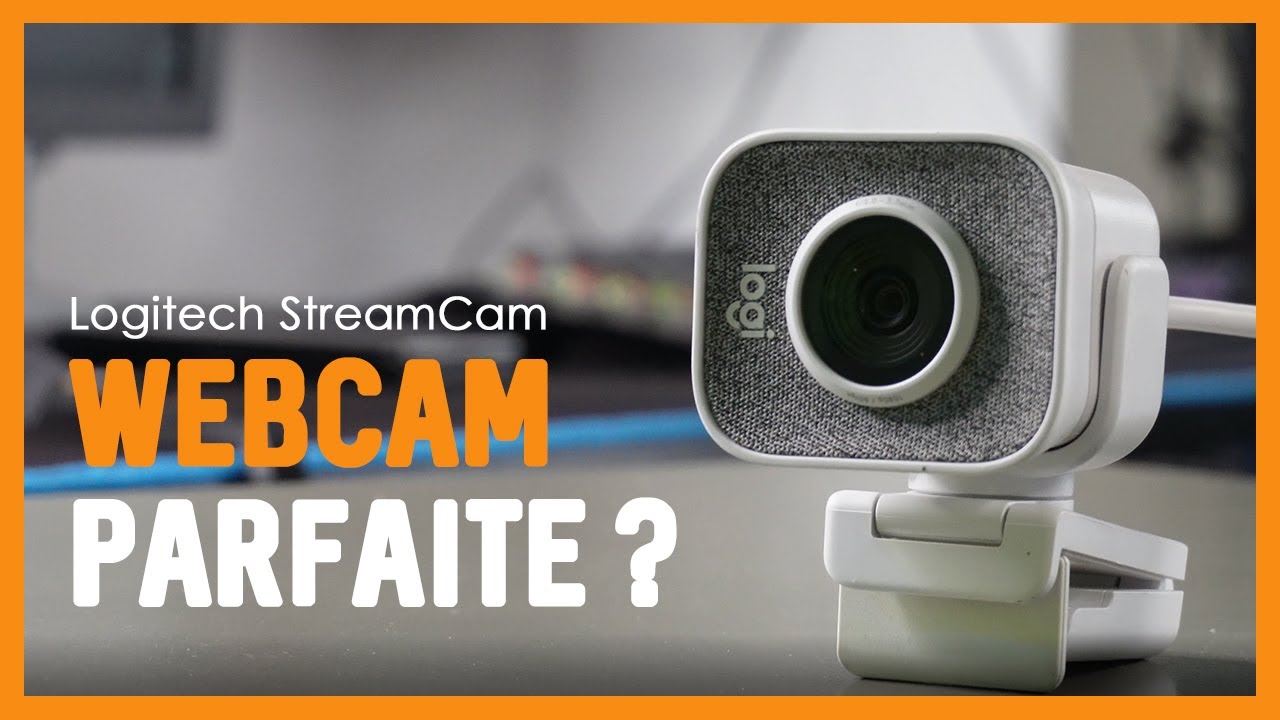 Webcam Logitech StreamCam (Blanc) pour professionnel, 1fotrade