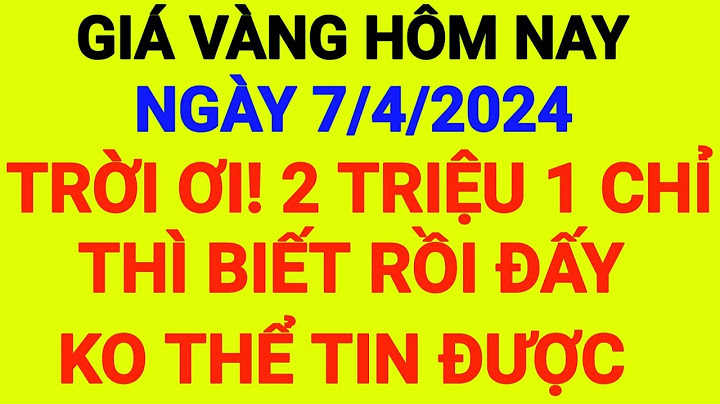 Giá vàng 2006 bao nhiêu 1 chỉ năm 2024