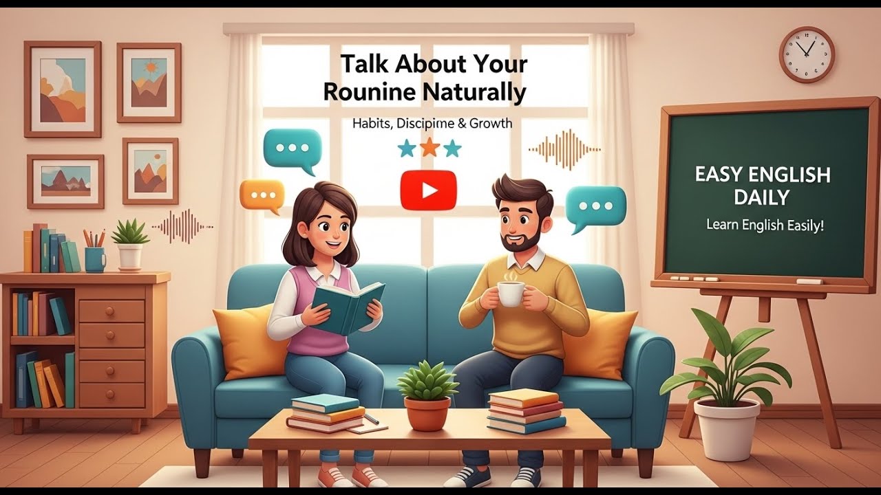 Learn to Talk About Your Morning Routine Naturally | Easy English Daily ...