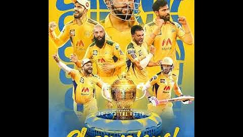 Chennai Super Kings Status 2021 | Ipl Champions Csk Status | Csk Win Status | #ipl2021 #csk #dhoni