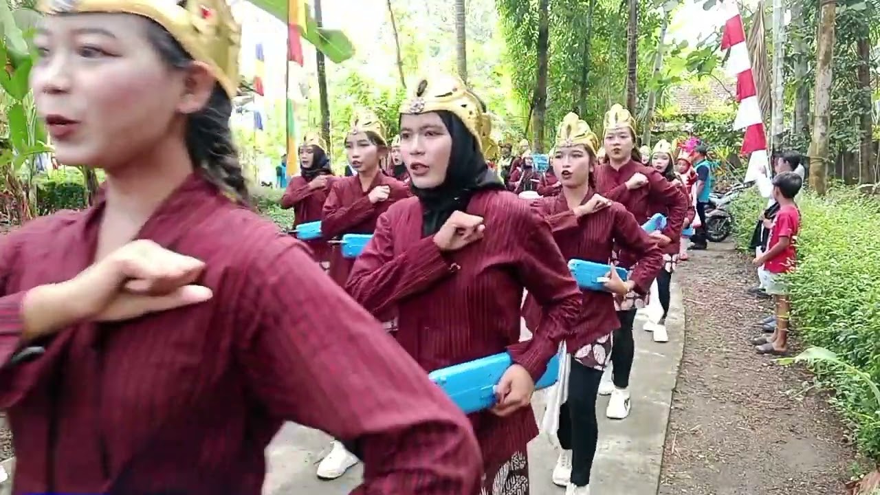 Drumband SMP N 2 Lendah Start dan Finish 12 Agustus 2025