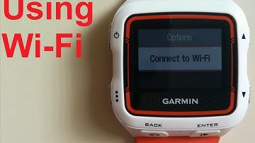 Garmin 920XT - Using Wi-Fi (English)
