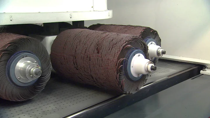 Timesavers 42-Series 1350mm wide Rotary Brush machine