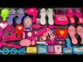 2 Minutes satisfying with cute barbie makeup set unboxing with Hello Kitty home appliances Asmr Toys