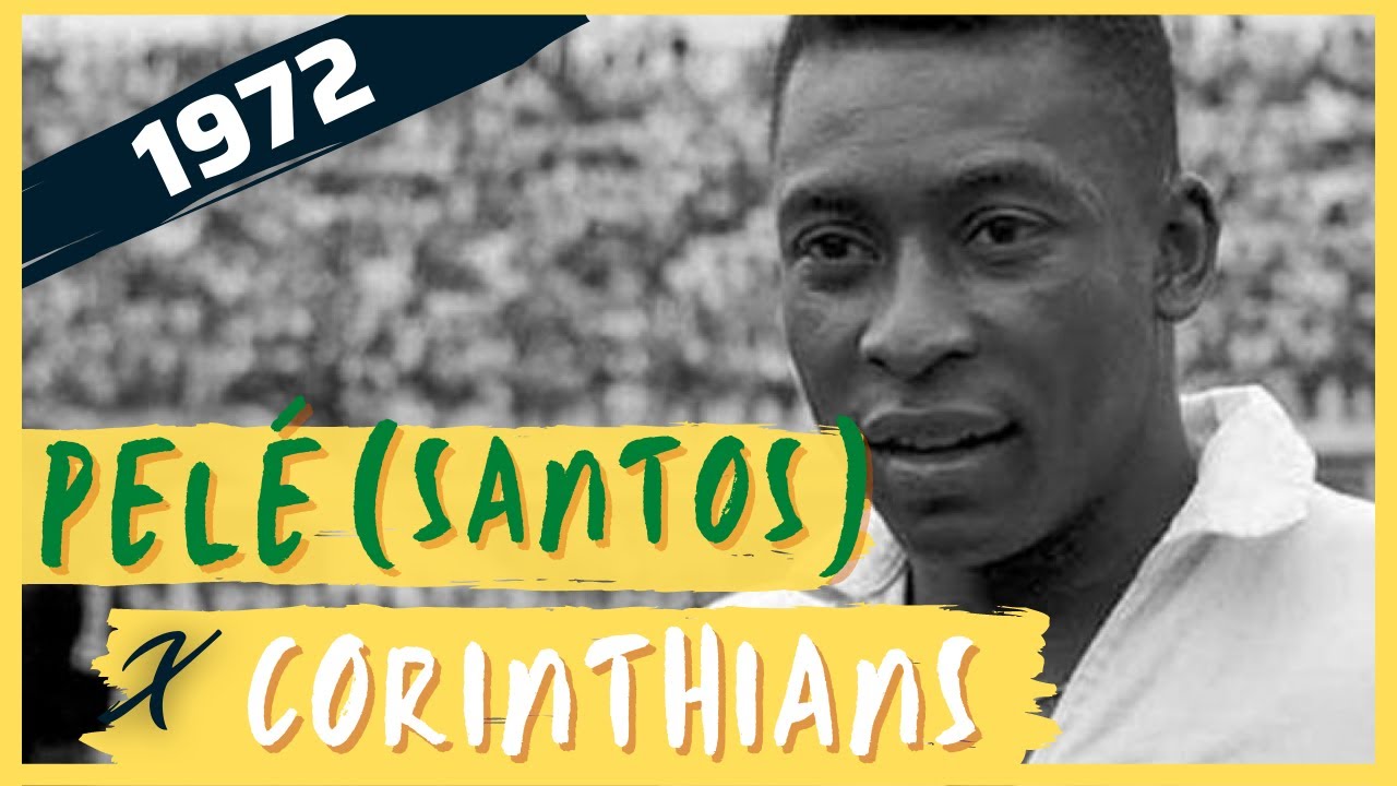 (Vídeo Raro) PELÉ VS CORINTHIANS 1972 | Grandes Lances do Rei