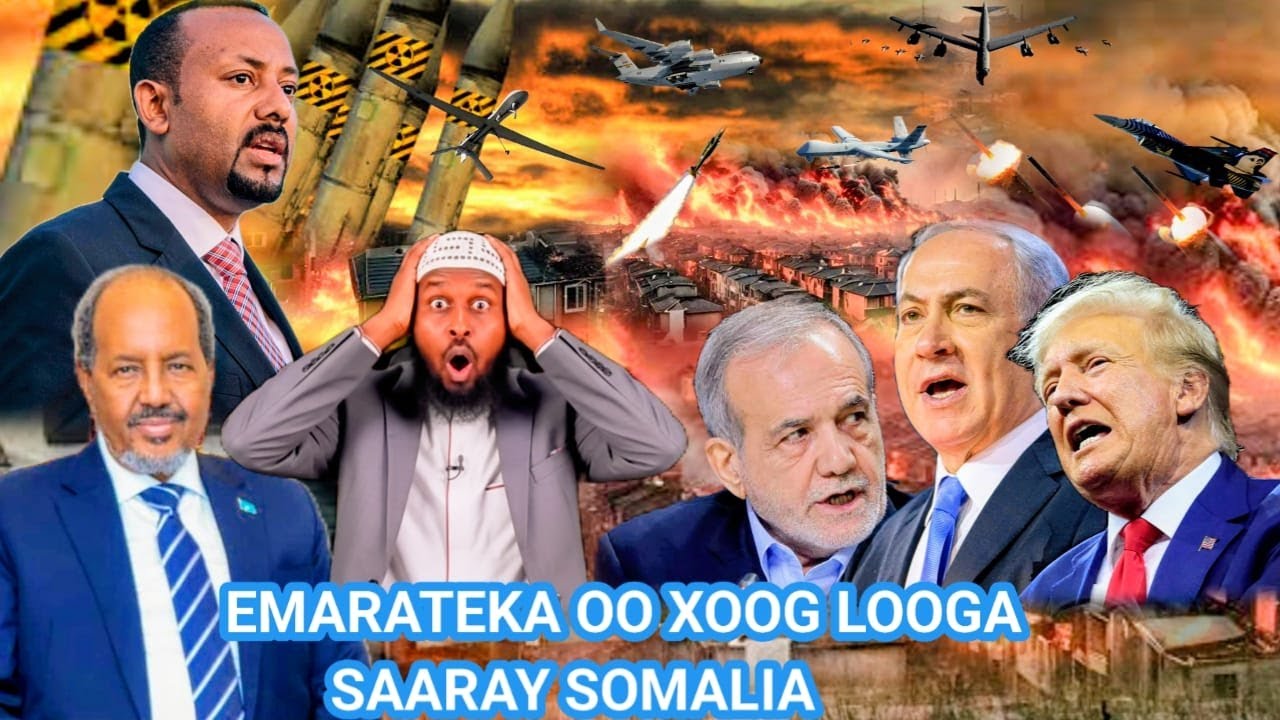 EMARATEKA OO LAGA QAXIYAY SOMALIA: !RAN OO CASHAR U DHIGTA !SRA IYO USA