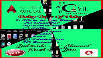 Autocad 2016 : Autocad 2D 2.1 Lecture i.e Chamfer,Elevation,Fillet,Thickness,Width In urdu