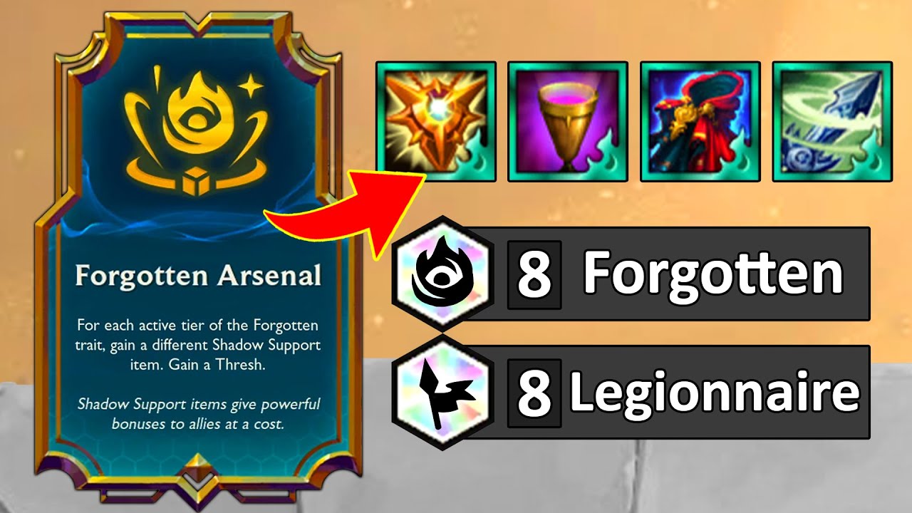 Shadow items are BACK?! ⭐⭐⭐ with 8 Forgotten + 8 Legionnaire - YouTube