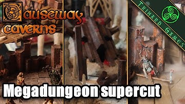 6x4 MEGADUNGEON! Built in Just 4 Weeks! [presented in 7 minutes]