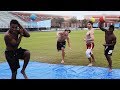 SLIP AND SLIDE DODGEBALL CHALLENGE!