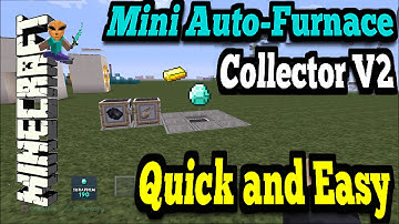 Minecarft: PS4 Auto-Furnace [Quick and Easy] PS3 / XBOX TUTORIAL Episode 537