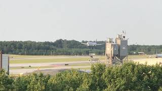 American Airlines Airbus A321-200 [N927UW] landing in RDU Airport