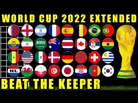 Beat the Keeper World Cup Extended Marble Race Tournament / Marble Race King