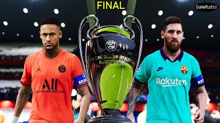 PES 2020 - Barcelona vs PSG - Final UEFA Champions League UCL - Gameplay PC