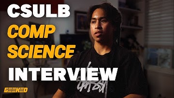 CSULB Computer Science Major Interview!