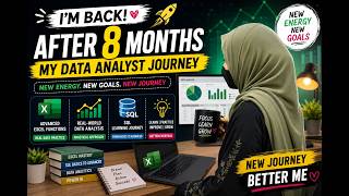 My New Data Analyst Growth Journey | From Excel Formulas to Real-World Data Analysis