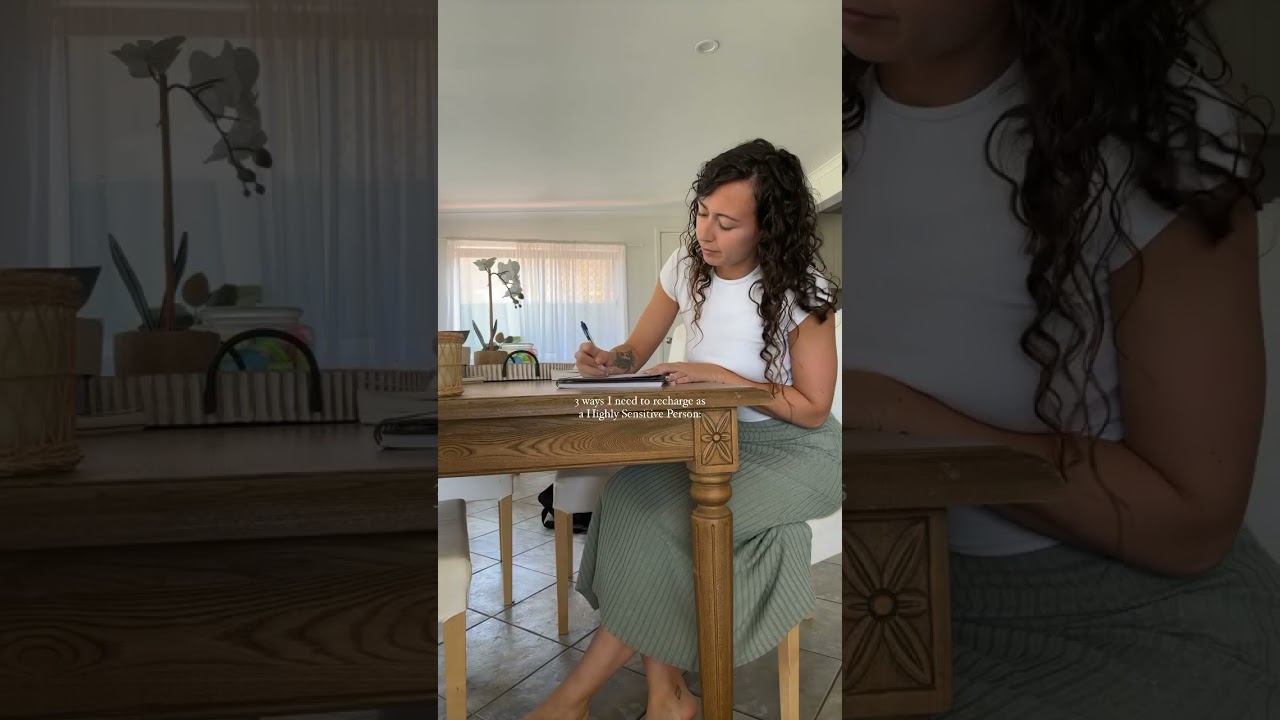 3 ways I need to recharge as a Highly Sensitive person 🫶🏻