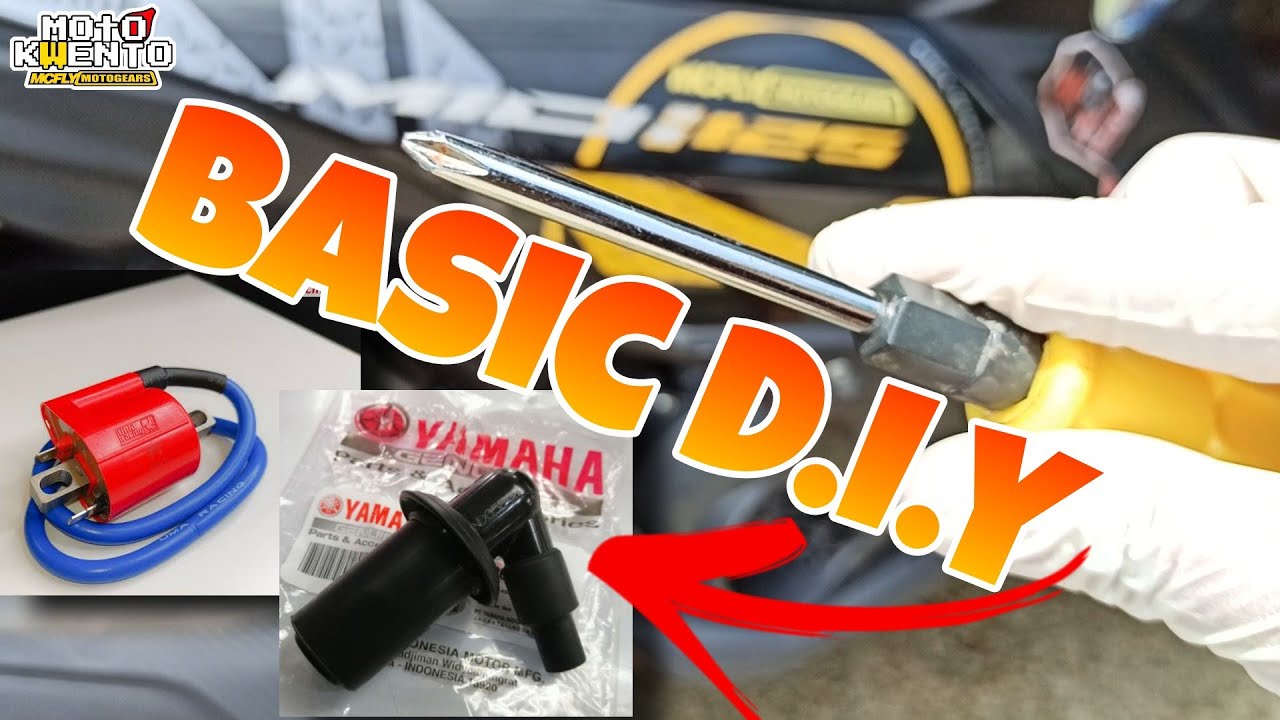 How to replace scooter ignition coil and sparkplug cap (Yamaha Mio i 125/ M3)