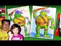 Как рисовать Черепашку Ниндзя Донателло | How to draw ninja turtles | Урок рисования для детей