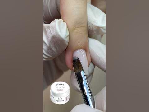 Техника работы с тонкими и скрученными ногтями. - YouTube