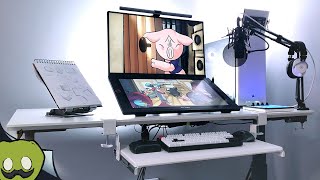 How to Build Your Own ANIMATION STUDIO SETUP | Ft. Branch Standing Desk