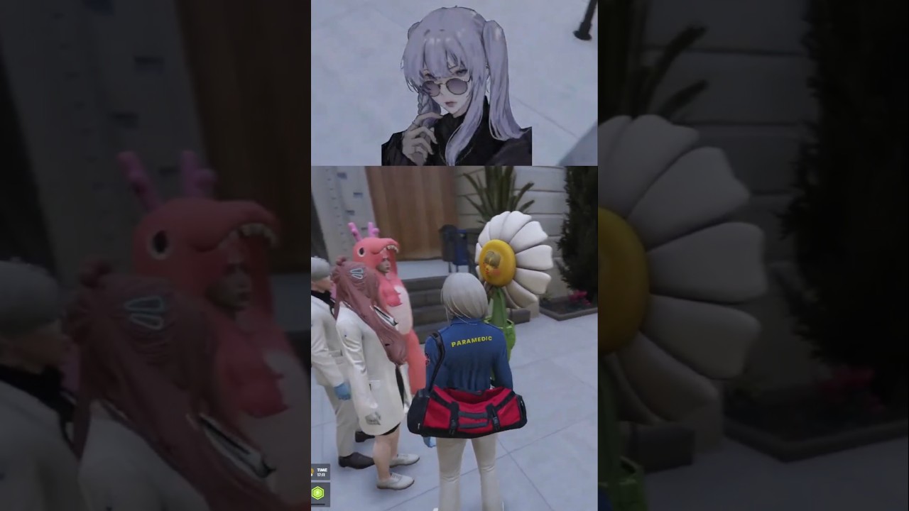 EMS Sarang Anomali #shorts #gta5 #gta5roleplay #noirroleplay #vtuberid #vtuberuprising #shinonvyoma
